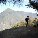 Rounding the corner to Machu Picchu