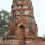 Wat Phra Maha That or Mahathat in Ayatthaya, Thailand