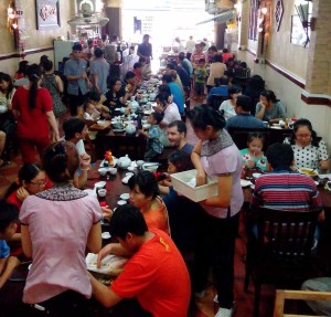 Dim Sum restaurant in Cho Lon, Saigon, Vietnam