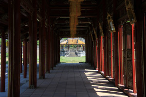 imperial city palace in Hue Vietnam
