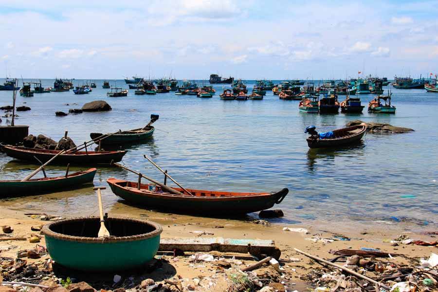An Thoi fishing village in Phu Quoc, Vietnam
