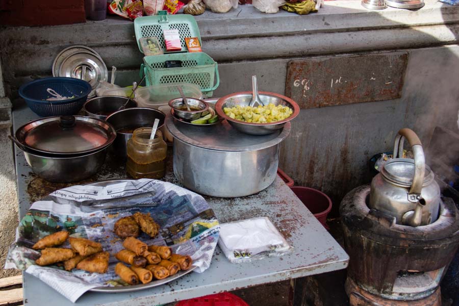 Street Food in Myanmar 
